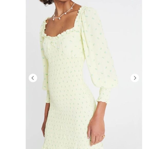 NWT Faithful The Brand Gombardy Mini Dress in Bisset Floral - Picture 6 of 16